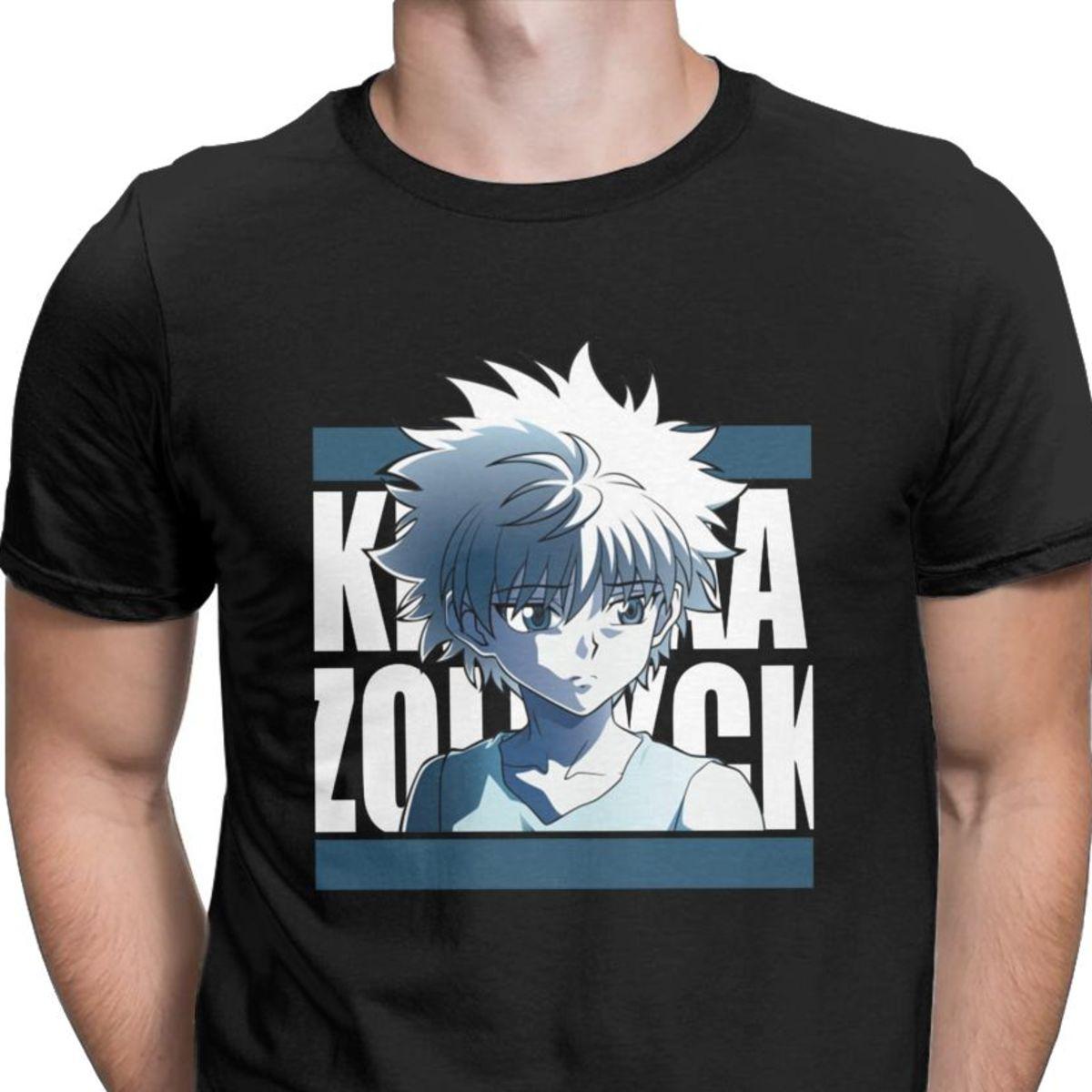 Vintage Killua Zoldyck Tee Shirt Men Round Collar Cotton Tshirt HXH Anime Tee Shirt Clothes 3XL чорний
Vintage Killua Zoldyck Tee Shirt Men Round Collar Cotton Tshirt HXH Anime Tee Shirt Clothes 3XL чорний