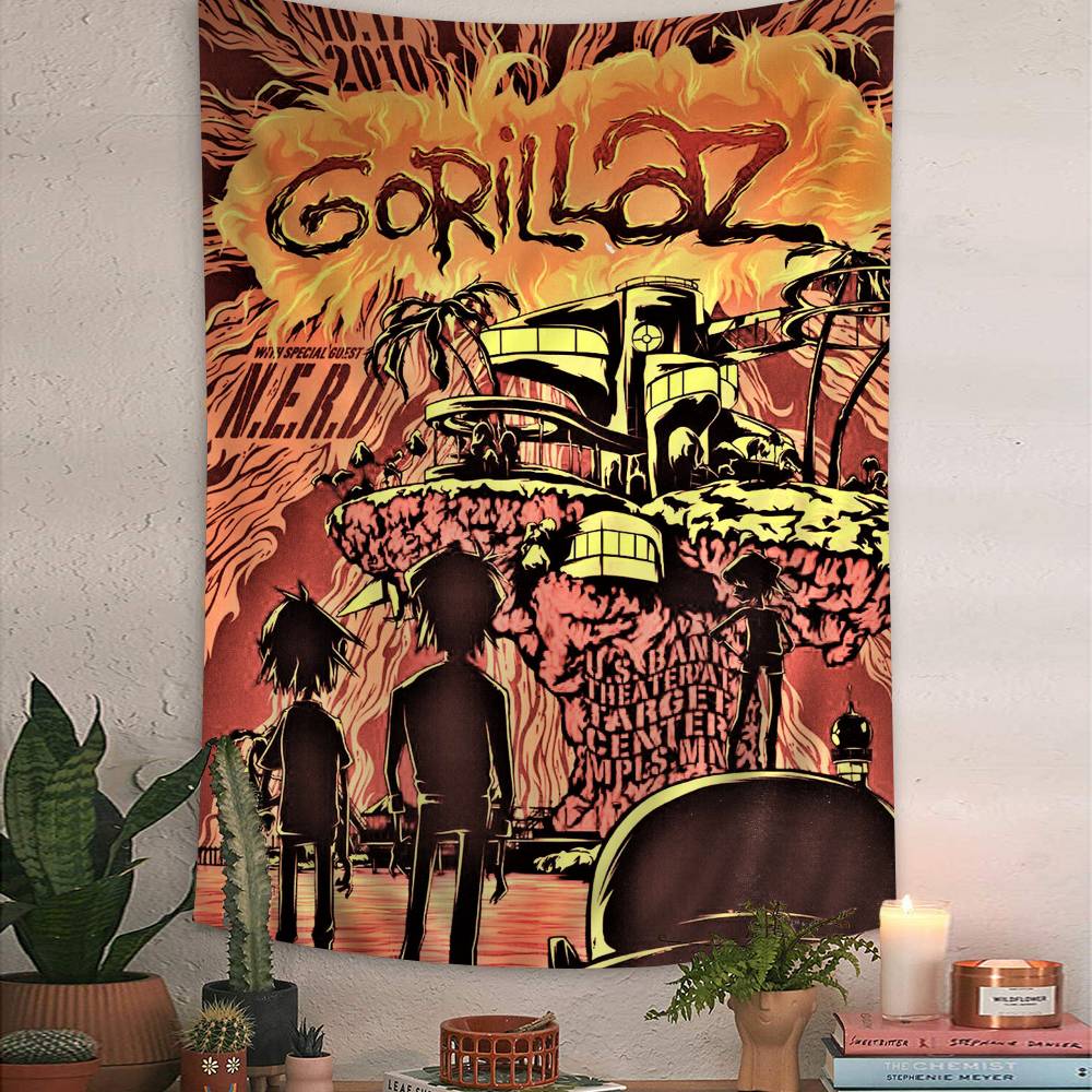 Ретро Постери Gorillaz Музичні Принти Друкований Великий Настінний Гобелен Підвісний Таро Хіпі Килимки на Стіну Гуртожиток Дешевий Хіпі Настінне Вішання 100x150 cm
Ретро Постери Gorillaz Музичні Принти Друкований Великий Настінний Гобелен Підвісний Таро Хіпі Килимки на Стіну Гуртожиток Дешевий Хіпі Настінне Вішання 100x150 cm