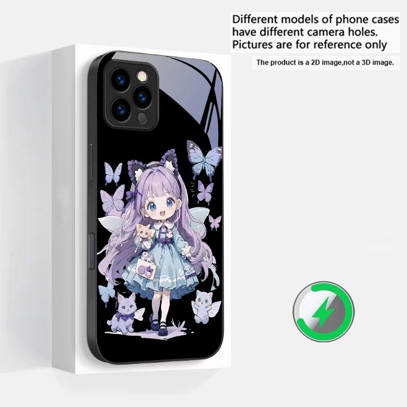 Q-version Blue Butterfly Suitable For iPhone 16E 17 Pro Max 15 Pro 14 13 Plus 12 mini 11 16 Air 17Pro magnetism Glass Phone Case iPhone 15 Pro Max
Q-version Blue Butterfly Suitable For iPhone 16E 17 Pro Max 15 Pro 14 13 Plus 12 mini 11 16 Air 17Pro magnetism Glass Phone Case iPhone 15 Pro Max