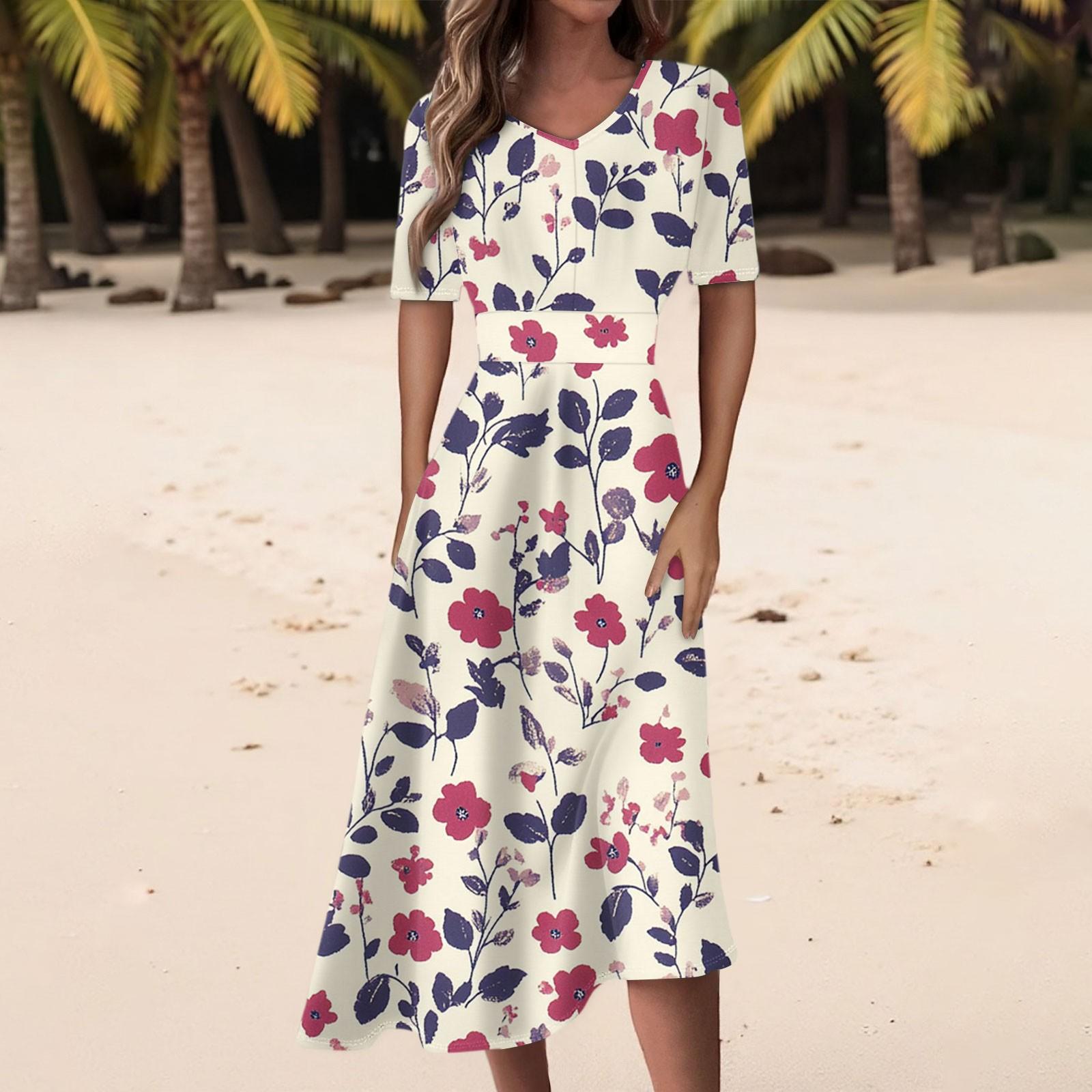 Женское повседневное модное платье с цветочным принтом, V-образным вырезом, короткими рукавами и длиной до талии XXL бежевый
Женское повседневное модное платье с цветочным принтом, V-образным вырезом, короткими рукавами и длиной до талии XXL бежевый