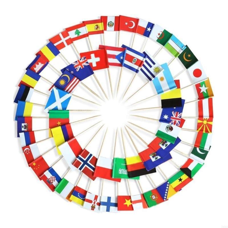 100pcs Toothpicks Flags Small National Flags For Eurovisions Party Supplies China Mainland
100pcs Toothpicks Flags Small National Flags For Eurovisions Party Supplies China Mainland