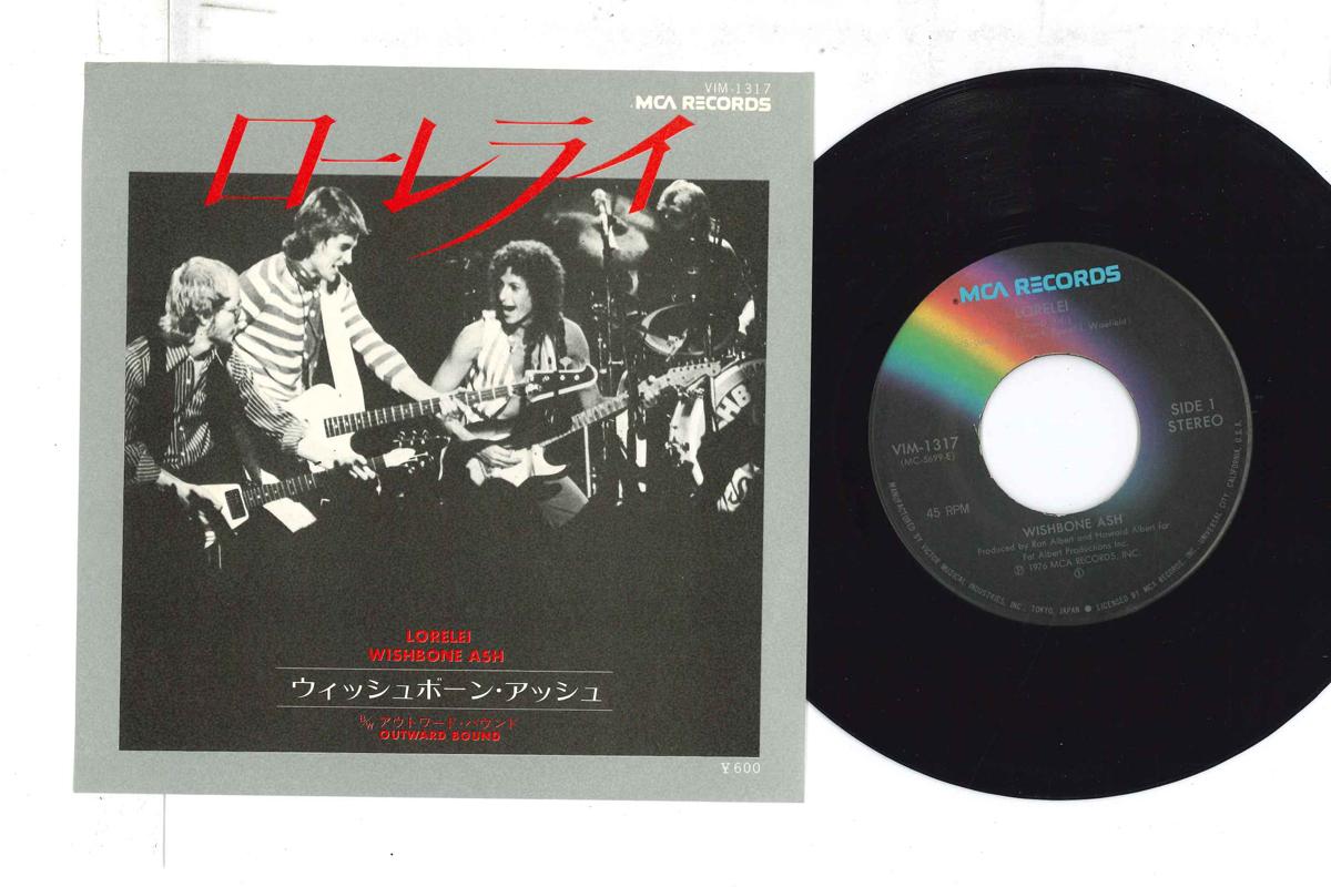 7-дюймова платівка WISHBONE ASH - Lorelei / Outward Bound VIM1317 MCA 1976 Японія Рок Вживана
7-дюймова платівка WISHBONE ASH - Lorelei / Outward Bound VIM1317 MCA 1976 Японія Рок Вживана