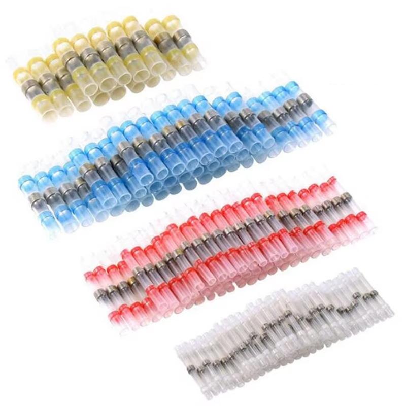 100pcs Waterproof Solder Seal Heat Connector Shrink Butt Connectors Lug Terminals Electrical Wire Car Insulated Terminal
100pcs Waterproof Solder Seal Heat Connector Shrink Butt Connectors Lug Terminals Electrical Wire Car Insulated Terminal