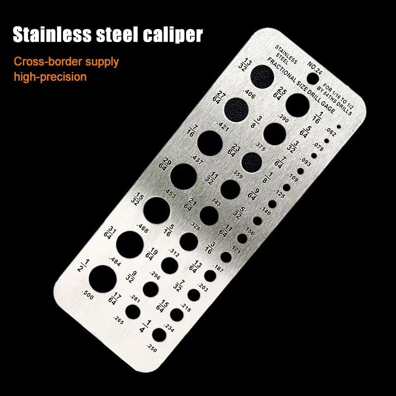 Нержавеющая сталь 29-отверстий калибр для сверл с высококонтрастной маркировкой Прочный Быстрый Точный Измерительный 1/16 дюйма до 1/2 дюйма Размер сверл Onesize
Нержавеющая сталь 29-отверстий калибр для сверл с высококонтрастной маркировкой Прочный Быстрый Точный Измерительный 1/16 дюйма до 1/2 дюйма Размер сверл Onesize