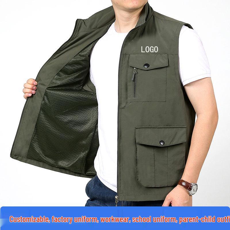 Men s Multi-Pocket Outdoor Fishing and Sports Work Vest, Team Uniform, Plus Size 6XL хаки
Men s Multi-Pocket Outdoor Fishing and Sports Work Vest, Team Uniform, Plus Size 6XL хаки