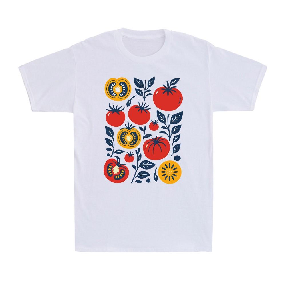 Tomato Graphic Tee Womens Cottagecore Garden Tomato Pattern Men s Cotton T-Shirt Unisex T-Shirt S
Tomato Graphic Tee Womens Cottagecore Garden Tomato Pattern Men s Cotton T-Shirt Unisex T-Shirt S