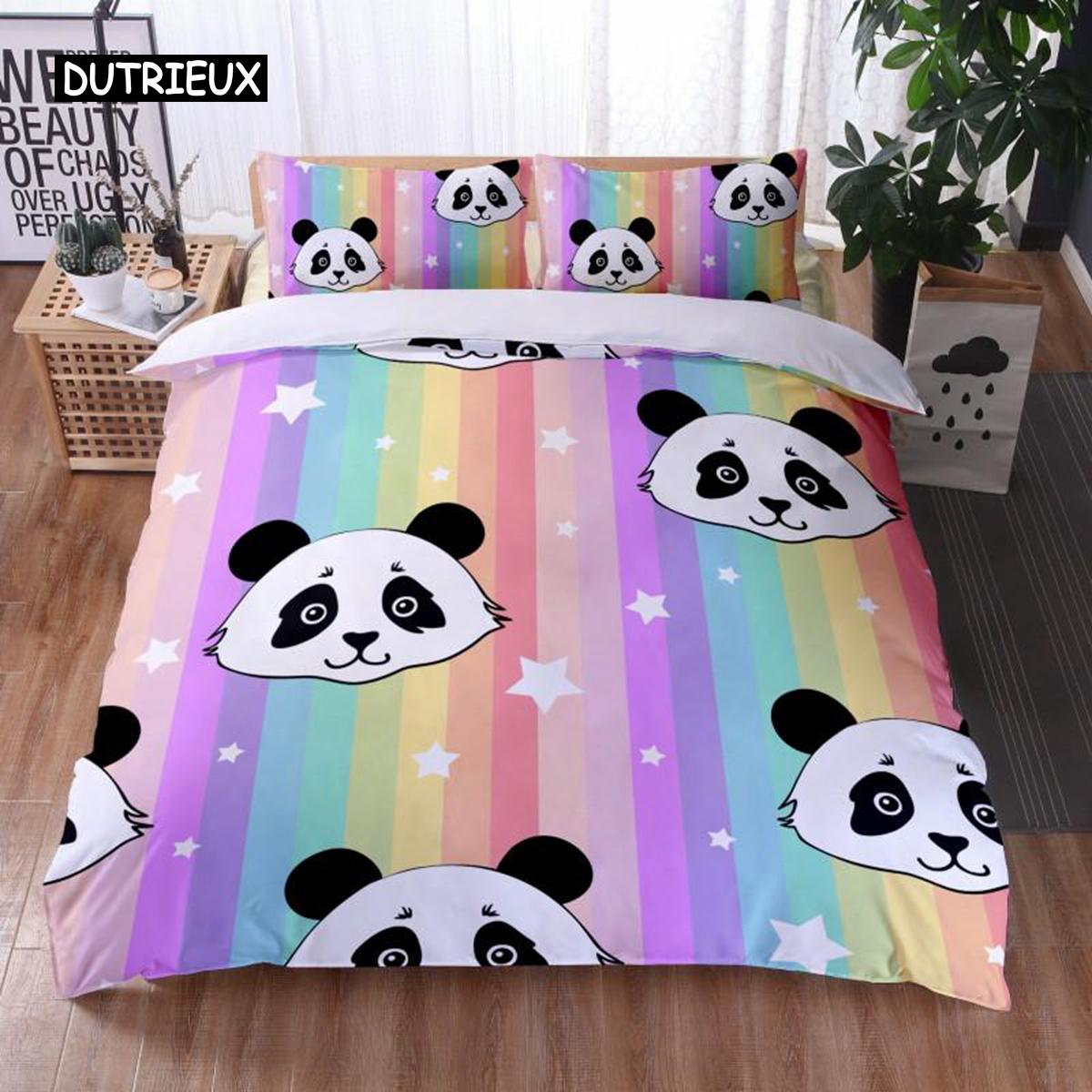 Cartoon Panda Quilt Cover Collection King Size Sweet Panda Drinking Water Single Size Bed Cover Collection Fine Microfiber Kawaii Black White Bear EU single(135x200cm)
Cartoon Panda Quilt Cover Collection King Size Sweet Panda Drinking Water Single Size Bed Cover Collection Fine Microfiber Kawaii Black White Bear EU single(135x200cm)