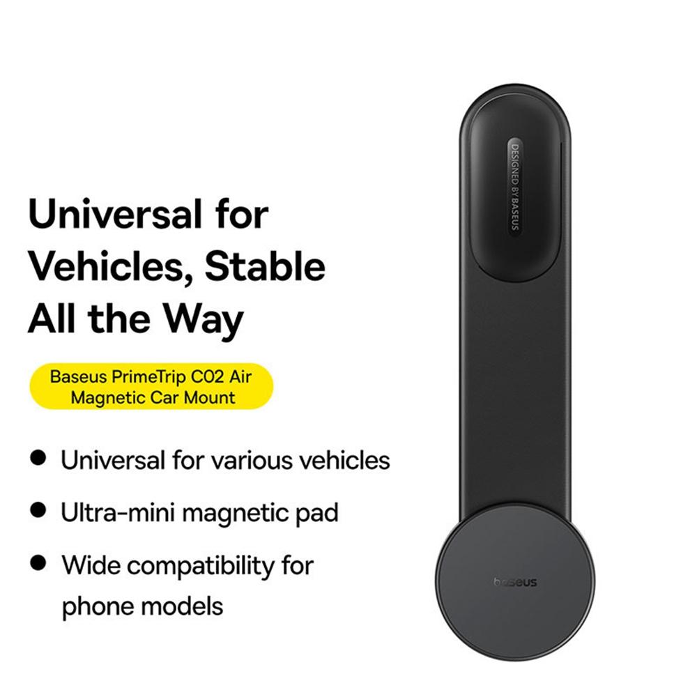 BASEUS Primetrip C02 Air Magnetic Car Mount Bendable Mobile Phone Holder Bracket,Adhesive Version A
BASEUS Primetrip C02 Air Magnetic Car Mount Bendable Mobile Phone Holder Bracket,Adhesive Version A