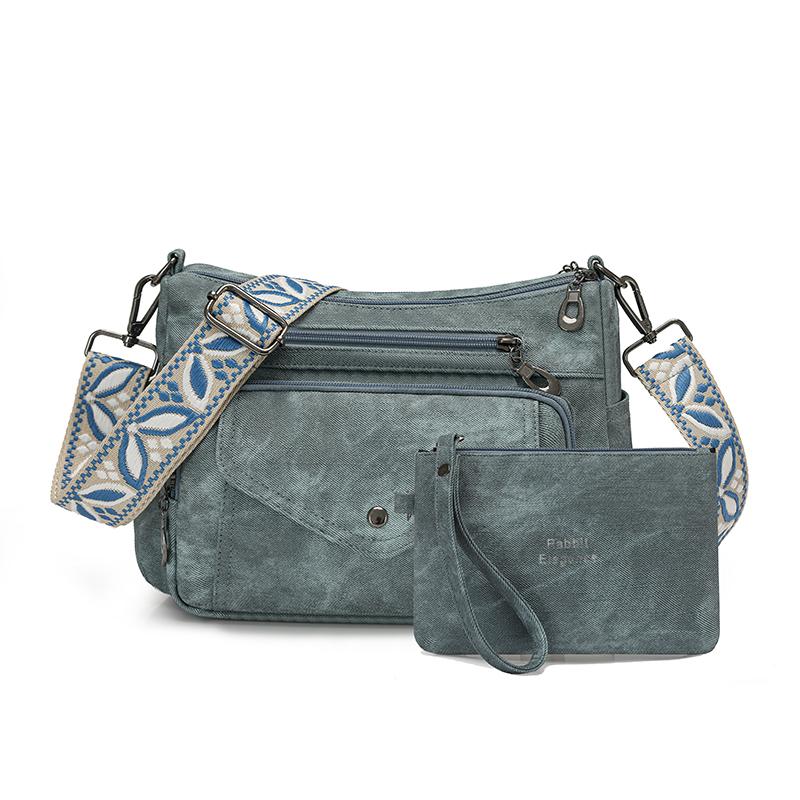 Middle-aged Mother Bag Women PU Shoulder Crossbody Bag With Coin Purse синій
Middle-aged Mother Bag Women PU Shoulder Crossbody Bag With Coin Purse синій