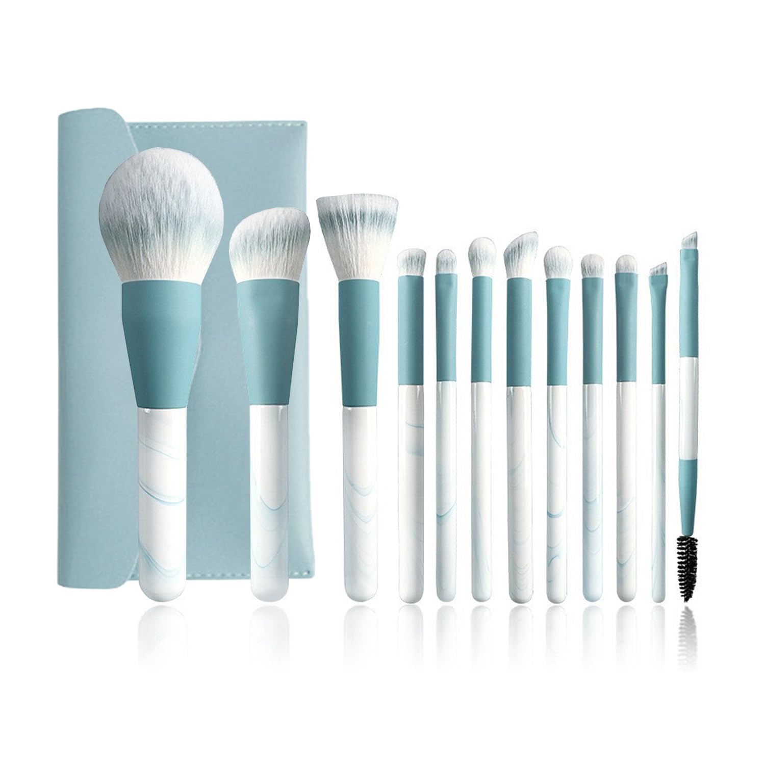 GRTUFOBA Makeup Brush Set with Premium Fiber for Everyday Sensitive and Portable Storage with Leather Case 12-Piece Bristles, Ultra-Soft, Use, Skin,
GRTUFOBA Makeup Brush Set with Premium Fiber for Everyday Sensitive and Portable Storage with Leather Case 12-Piece Bristles, Ultra-Soft, Use, Skin,