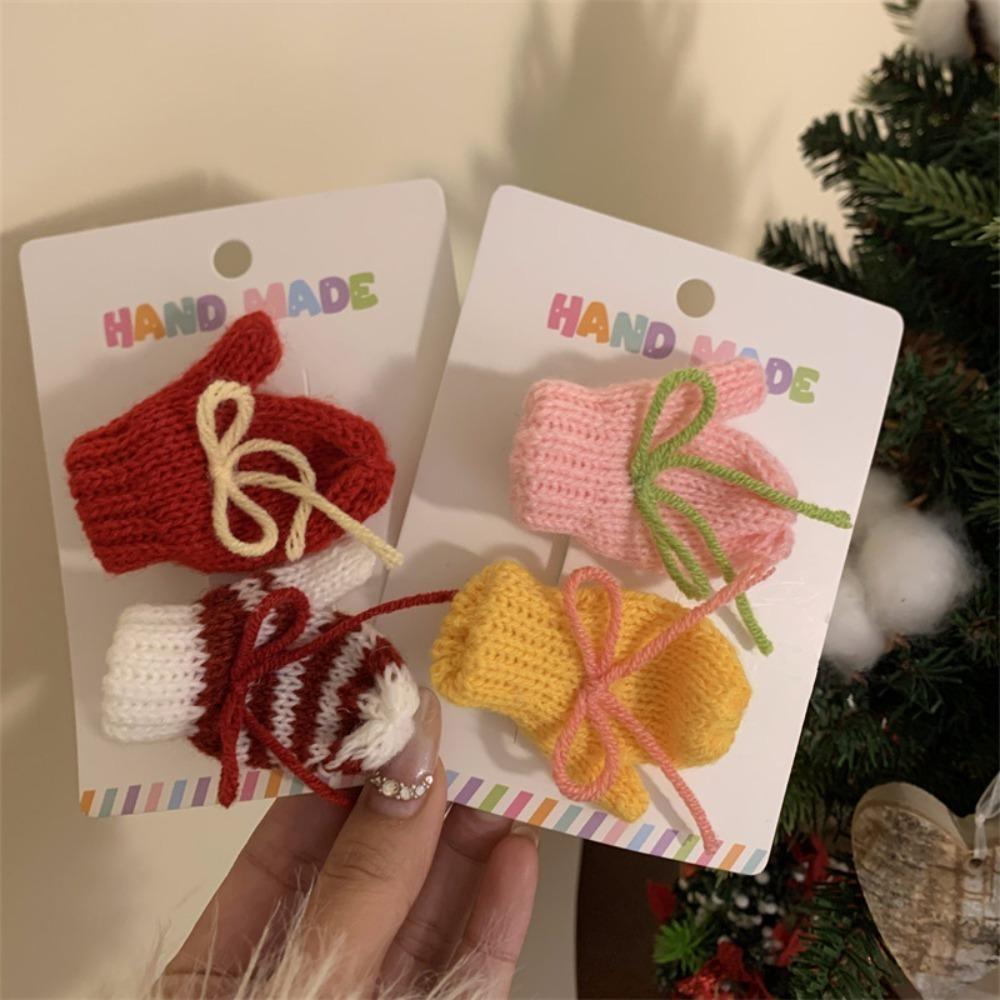 Gloves Shape Knitted Bow Hair Clip Woolen Yarn Mini Small Clip Cute Plush Gloves Hairclips
Gloves Shape Knitted Bow Hair Clip Woolen Yarn Mini Small Clip Cute Plush Gloves Hairclips