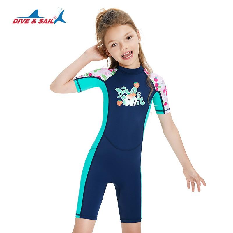 Children s Swimsuit Short-sleeved Shorts One-piece Girls Sunscreen Quick-drying Student L
Children s Swimsuit Short-sleeved Shorts One-piece Girls Sunscreen Quick-drying Student L