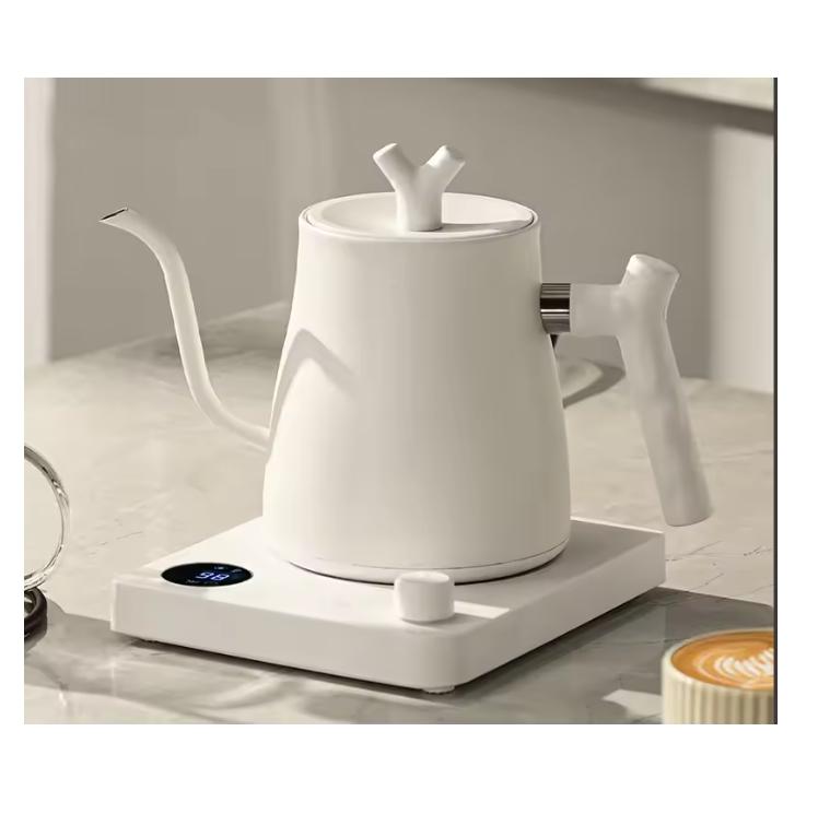 2026 1000W Electric Gooseneck Kettle 1000ml 304 Stainless Steel Coffee Pot Intelligent Temperature LED Display for Coffee Tea
2026 1000W Electric Gooseneck Kettle 1000ml 304 Stainless Steel Coffee Pot Intelligent Temperature LED Display for Coffee Tea