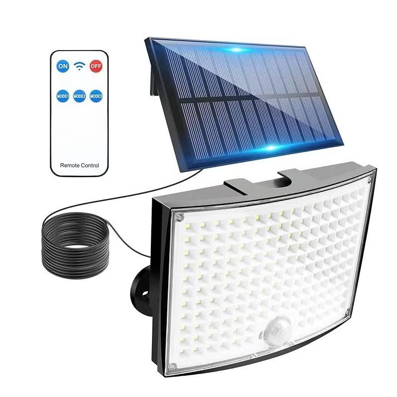 106/400 LED Solar Motion Sensor Floodlight, Outdoor Security Light with 16.4ft Cable, IP65 Waterproof for Garden Yard Driveway
106/400 LED Solar Motion Sensor Floodlight, Outdoor Security Light with 16.4ft Cable, IP65 Waterproof for Garden Yard Driveway