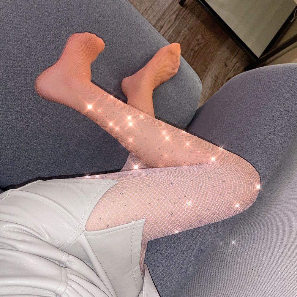 Stocking For Girls Hollow Out Korean Crystal Stockings Women Fishnet Tights Gradient Mesh Socks
Stocking For Girls Hollow Out Korean Crystal Stockings Women Fishnet Tights Gradient Mesh Socks