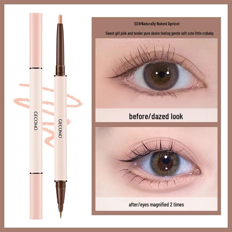 GECOMO 3D Star Eyes Waterproof Dual-Ended Silkworm Eyeliner
GECOMO 3D Star Eyes Waterproof Dual-Ended Silkworm Eyeliner