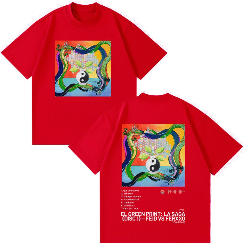 Rapper Feid Ferxxo Tour 2026 Album Print Tshirt Men Women Fashion Tshirts Summer Cotton Casual Loose High Quality Tshirts Tops S
Rapper Feid Ferxxo Tour 2026 Album Print Tshirt Men Women Fashion Tshirts Summer Cotton Casual Loose High Quality Tshirts Tops S