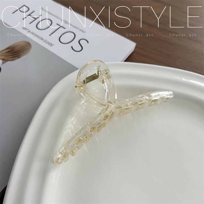 Акриловая заколка для волос для женщин - Большая заколка-краб для прически, акула, с простым дизайном Bulk
Акриловая заколка для волос для женщин - Большая заколка-краб для прически, акула, с простым дизайном Bulk