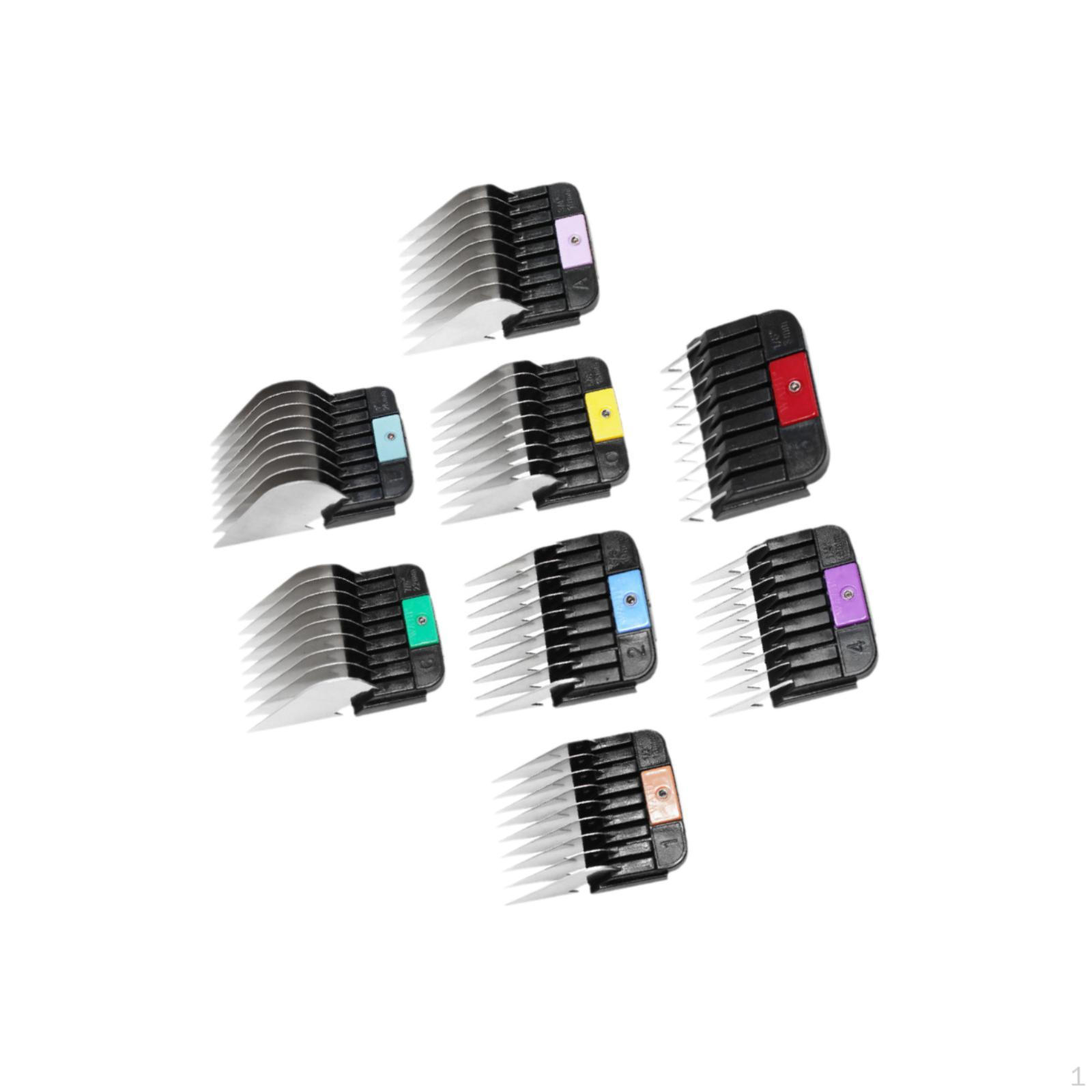 8 Pieces Guide Combs Set Pets Hair Clippers Limit Comb for Home
8 Pieces Guide Combs Set Pets Hair Clippers Limit Comb for Home