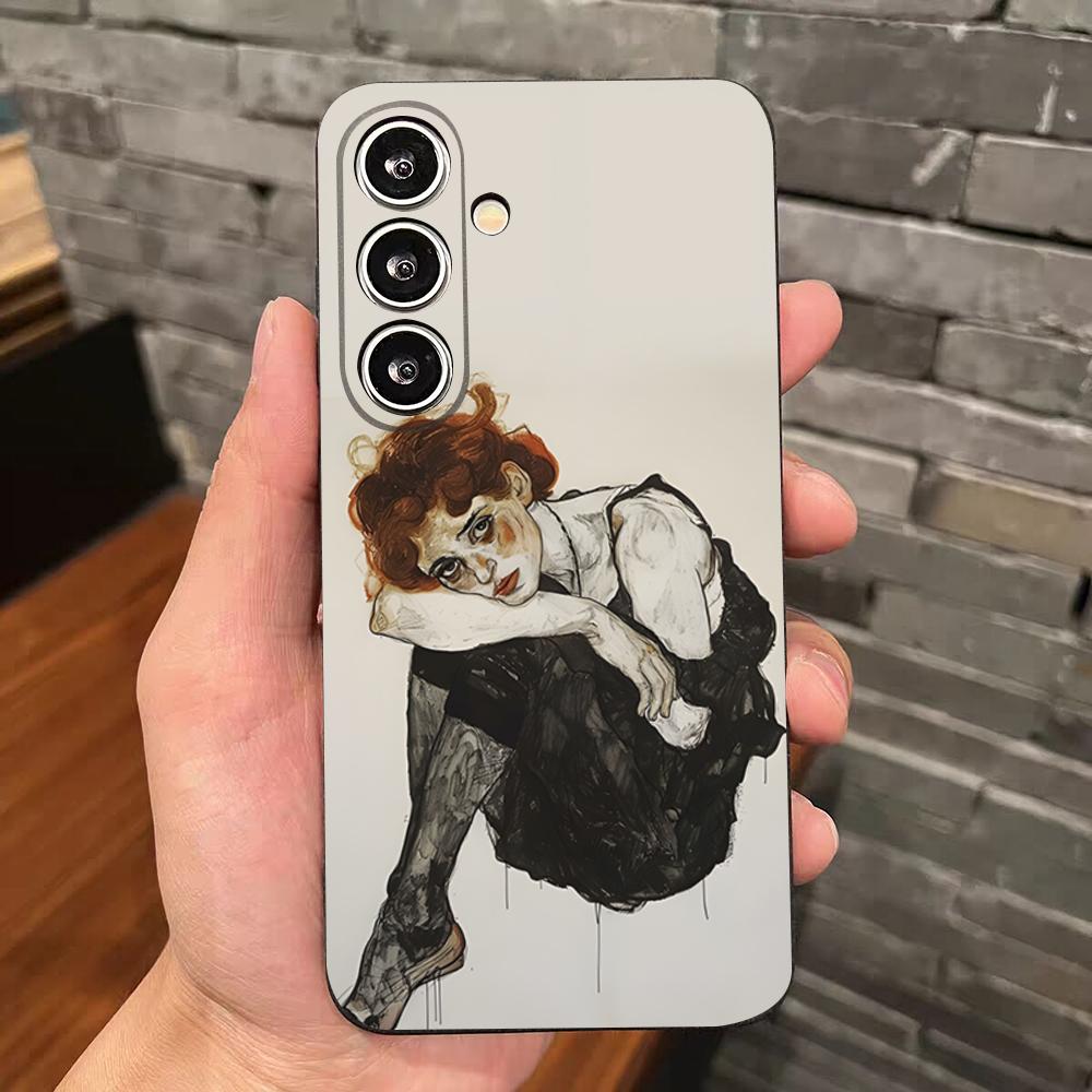 E-Egon Schiele Art Phone Case For Samsung S26 S25 Edge S24 S23 S22 S21 S20 Ultra Plus Fe Galaxy Silicon Cover Galaxy S25
E-Egon Schiele Art Phone Case For Samsung S26 S25 Edge S24 S23 S22 S21 S20 Ultra Plus Fe Galaxy Silicon Cover Galaxy S25