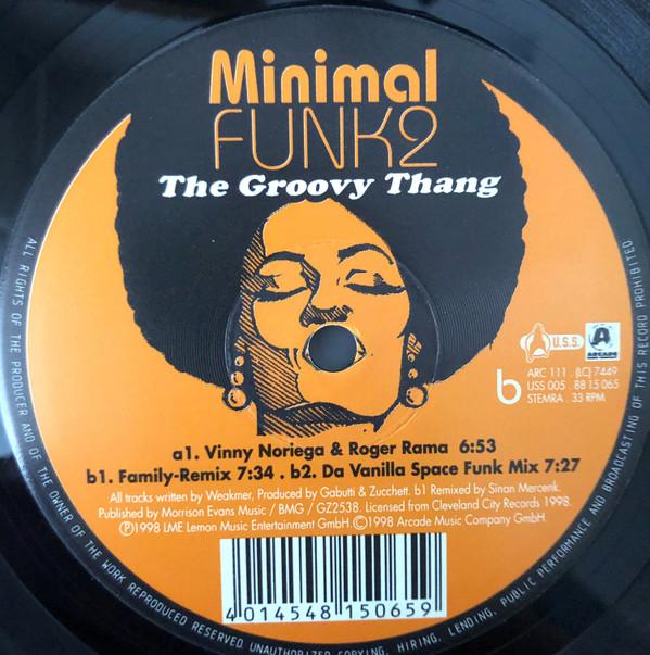 12inch Record MINIMAL FUNK - The Groovy Thang USS005 U.S.S. 1998 Germany Dance & Electronica Used
12inch Record MINIMAL FUNK - The Groovy Thang USS005 U.S.S. 1998 Germany Dance & Electronica Used