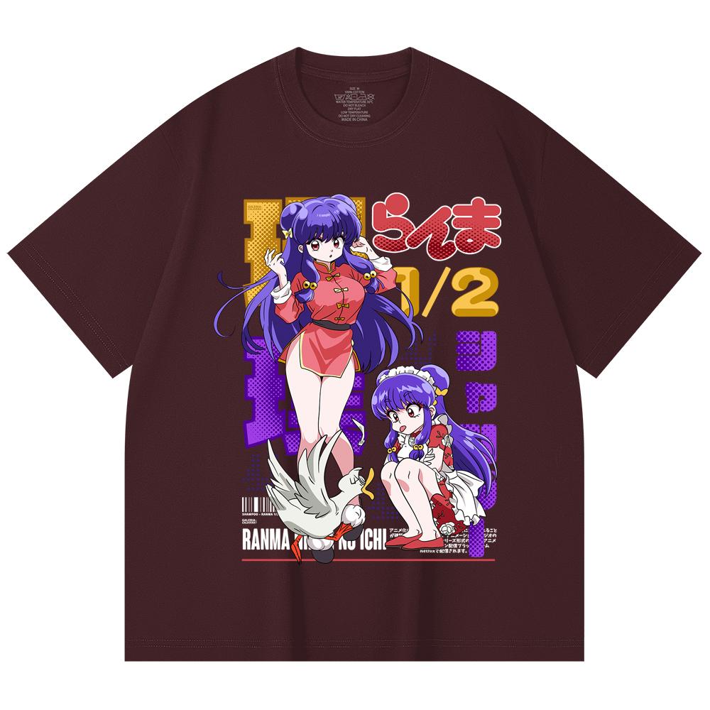 230 Gsm 100% Cotton Ranma 12 V4 Shampoo Print Unisex Heavy Cotton T Shirt 2XL
230 Gsm 100% Cotton Ranma 12 V4 Shampoo Print Unisex Heavy Cotton T Shirt 2XL