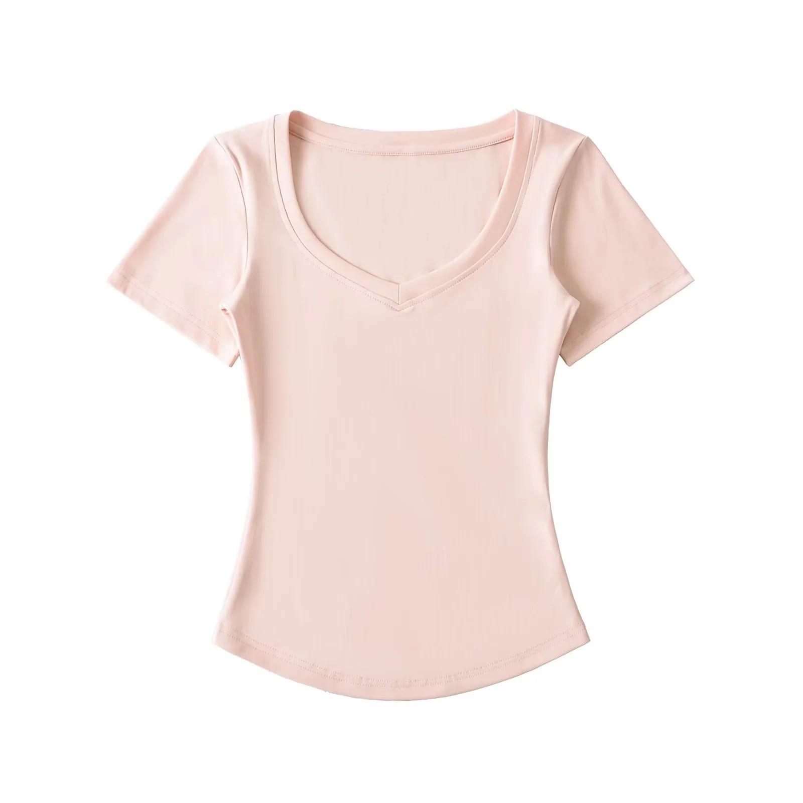 Приталенная футболка с вырезом «персиковое сердце» – Короткий рукав Весна/Лето 2025 Large розовый
Приталенная футболка с вырезом «персиковое сердце» – Короткий рукав Весна/Лето 2025 Large розовый