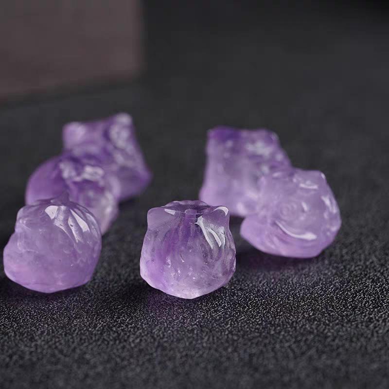 Подвеска в виде головы льва из натурального аметиста ручной резьбы для изготовления ювелирных изделий и браслетов своими руками Approx. 14mm
Подвеска в виде головы льва из натурального аметиста ручной резьбы для изготовления ювелирных изделий и браслетов своими руками Approx. 14mm