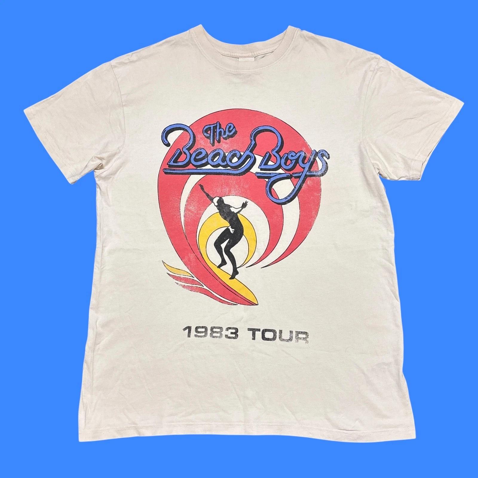 The Beach Boys Shirt Large Tour Concert Rock Band Tee The Kinks The Beatles 60s 3XL
The Beach Boys Shirt Large Tour Concert Rock Band Tee The Kinks The Beatles 60s 3XL
