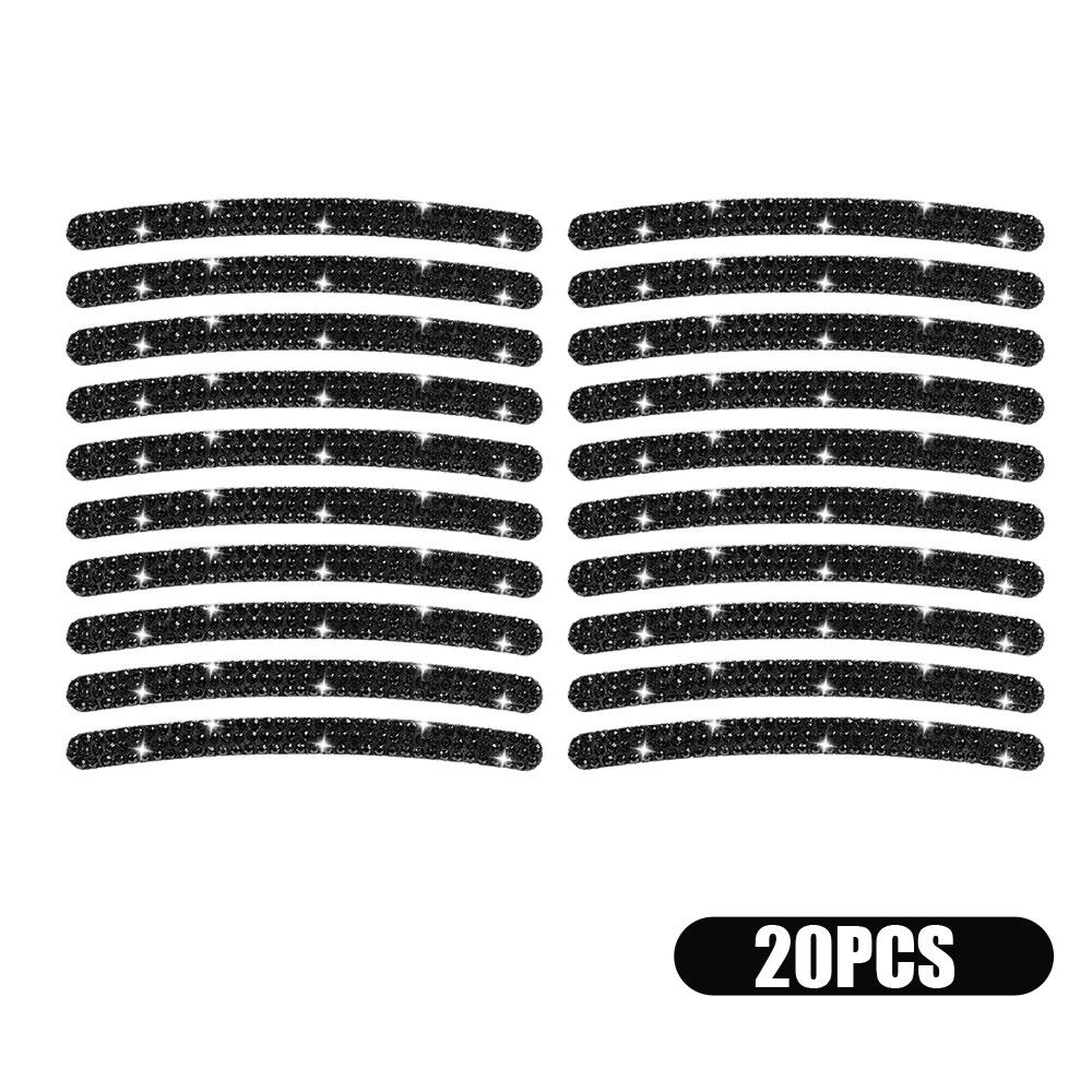 20 шт. блестящие стразы наклейка на обод шины автомобиля декоративная наклейка предупреждающие полосы безопасности украшение ступицы колеса автомобиля для женщин
20 шт. блестящие стразы наклейка на обод шины автомобиля декоративная наклейка предупреждающие полосы безопасности украшение ступицы колеса автомобиля для женщин