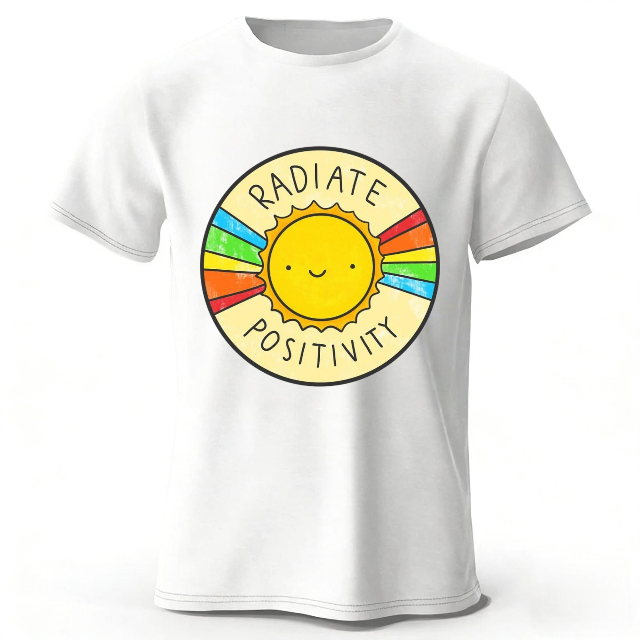 Healing Rainbow Sunshine Pure Cotton Tshirt MensWomens Fashion Casual Plus Size Loose Short Sleeve Soft and Comfortable Top 4XL
Healing Rainbow Sunshine Pure Cotton Tshirt MensWomens Fashion Casual Plus Size Loose Short Sleeve Soft and Comfortable Top 4XL