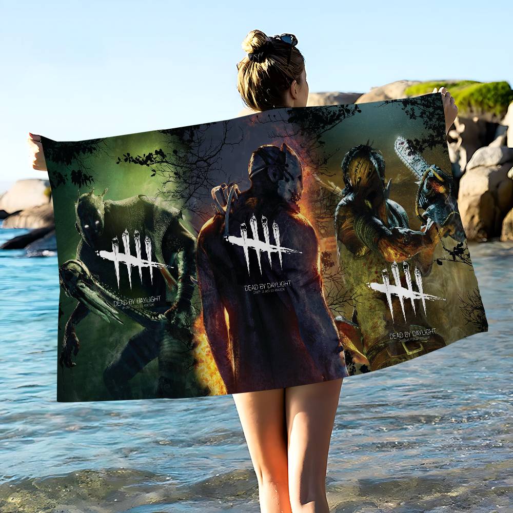 Game Dead By Daylight Microfiber Blanket Quick Drying Beach Towels Oversized Printing Super Absorbent Pool Towel Blanket W40*H60(CM)
Game Dead By Daylight Microfiber Blanket Quick Drying Beach Towels Oversized Printing Super Absorbent Pool Towel Blanket W40*H60(CM)