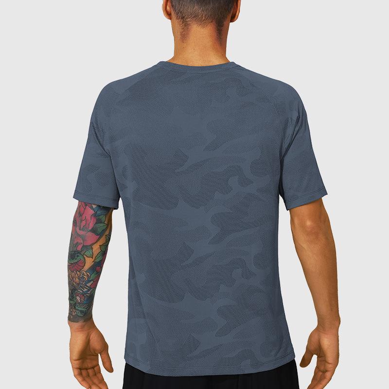 2024 Spring/Summer Quick-Dry Jacquard Running Tee - Breathable Crew Neck, Sweat-Wicking, Short Sleeve Fitness Shirt. US Size S (120-130 lbs)
2024 Spring/Summer Quick-Dry Jacquard Running Tee - Breathable Crew Neck, Sweat-Wicking, Short Sleeve Fitness Shirt. US Size S (120-130 lbs)
