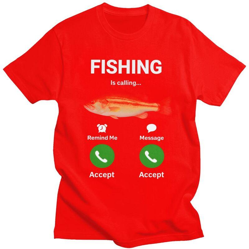 Cool Fishing Is Calling T Shirt Men 100 Cotton Tshirt Angler Fishman Lover Tee Tops Fashion Tshirt For Husband Boyfriend S
Cool Fishing Is Calling T Shirt Men 100 Cotton Tshirt Angler Fishman Lover Tee Tops Fashion Tshirt For Husband Boyfriend S