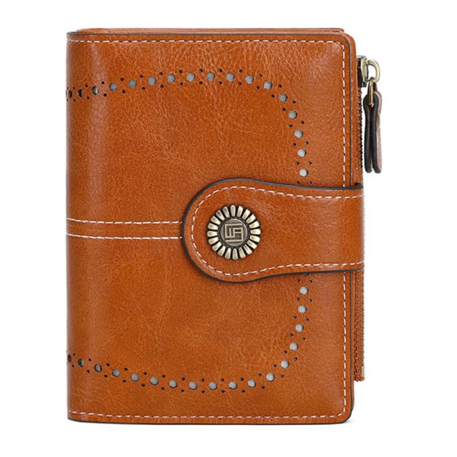 Cazycazun Women s Bifold Wallet, Large Capacity, Card Holder, Bill Holder, Coin Holder, RFID Protection, Synthetic Leather (Brown)
Cazycazun Women s Bifold Wallet, Large Capacity, Card Holder, Bill Holder, Coin Holder, RFID Protection, Synthetic Leather (Brown)