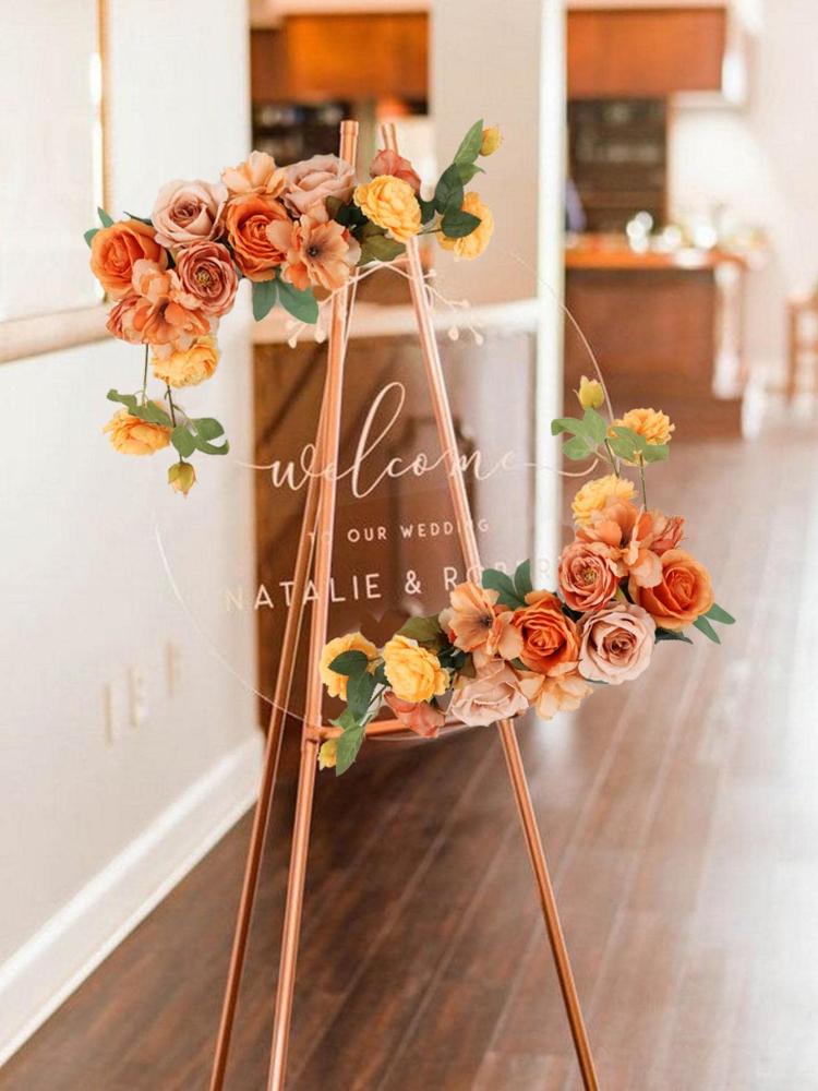 Набор из 2 искусственных цветов для свадебных приветственных знаков, цветочных украшений и табличек для свадебного приема оранжевый
Набор из 2 искусственных цветов для свадебных приветственных знаков, цветочных украшений и табличек для свадебного приема оранжевый
