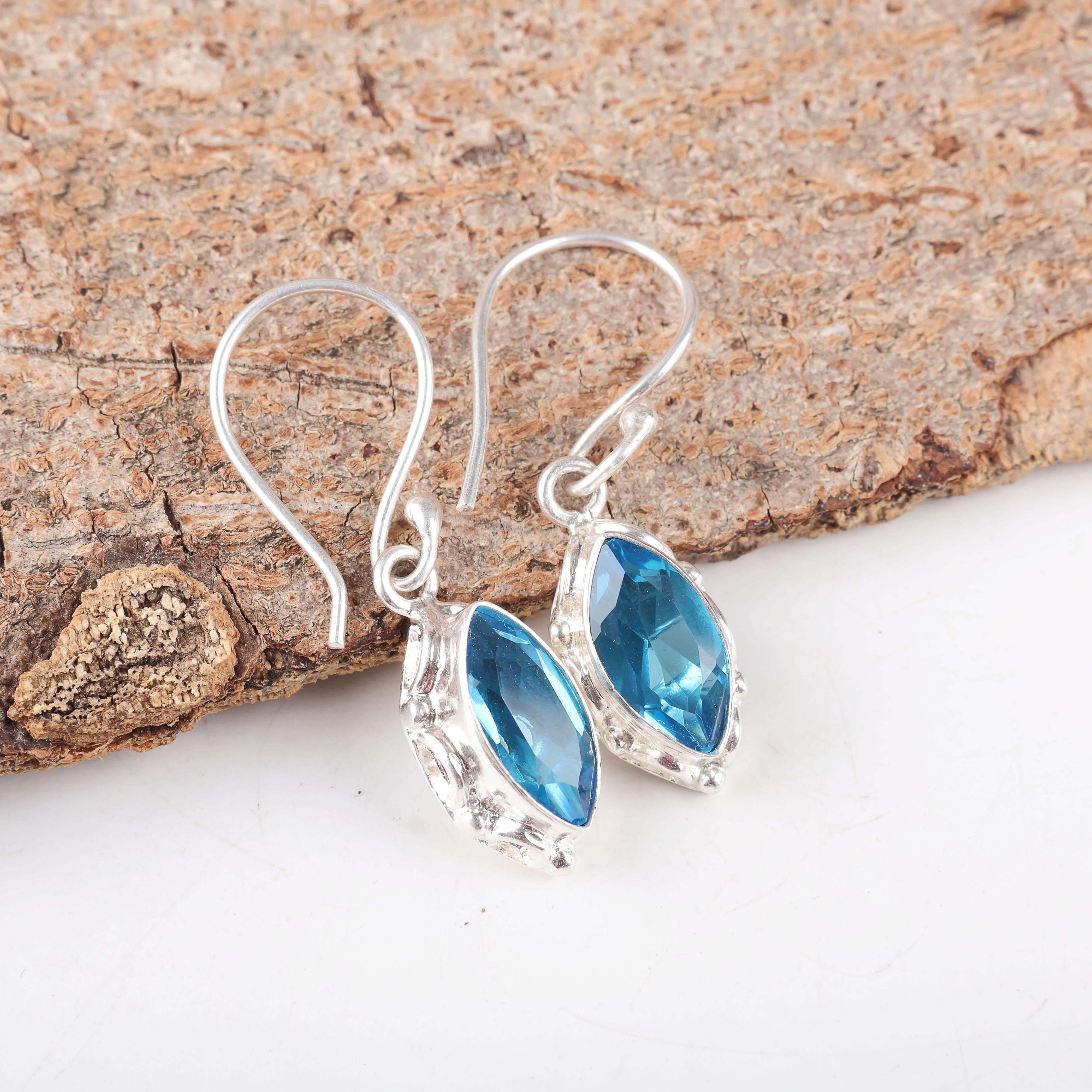 Swiss Blue Topaz Earring Gemstone Earring, 925 Solid Sterling Silver Earrings Jewelry Handmade Earrings, Silver Jewelry For Gift 1.38 Inches помаранчевий
Swiss Blue Topaz Earring Gemstone Earring, 925 Solid Sterling Silver Earrings Jewelry Handmade Earrings, Silver Jewelry For Gift 1.38 Inches помаранчевий