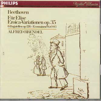 CD LUDWIG VAN BEETHOVEN; ALFRED BRENDE - Fur Elise / Eroica Variations 4122272 PHILIPS 1985 Europe Classical Used
CD LUDWIG VAN BEETHOVEN; ALFRED BRENDE - Fur Elise / Eroica Variations 4122272 PHILIPS 1985 Europe Classical Used