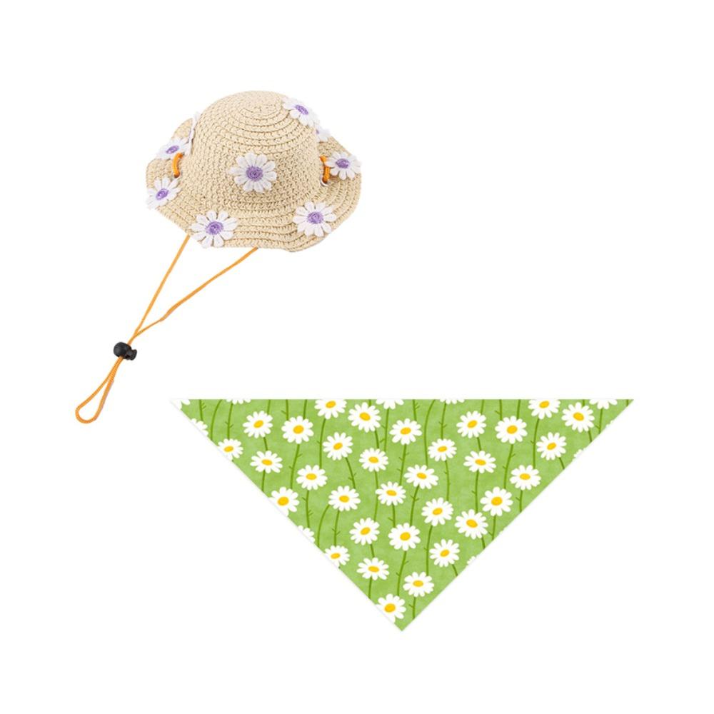 Adjustable Elastic Dog Sun Protection Hat Breathable Cat Sunshade Hat Straw Cap Small Breeds S зелений
Adjustable Elastic Dog Sun Protection Hat Breathable Cat Sunshade Hat Straw Cap Small Breeds S зелений