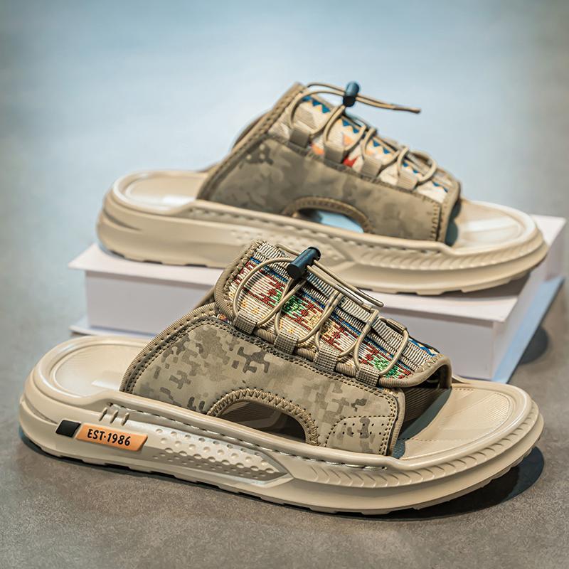 2025 summer new stitching slippers sandals Korean version casual versatile fashion outer wear personalized men s shoes slippers 44 хакі
2025 summer new stitching slippers sandals Korean version casual versatile fashion outer wear personalized men s shoes slippers 44 хакі