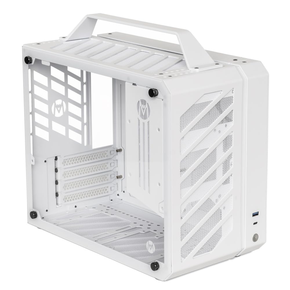 Корпус для ПК Owltech Mechanic Master Mini ITX Сумісний з ручкою корпусу ATX SFX White Mini-ITX & Micro-ATX SFX-L C28-WH білий
Корпус для ПК Owltech Mechanic Master Mini ITX Сумісний з ручкою корпусу ATX SFX White Mini-ITX & Micro-ATX SFX-L C28-WH білий