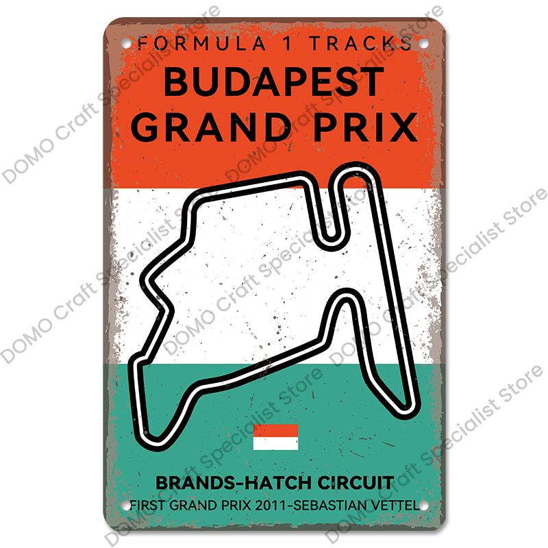 Плакат F1 Racing Circuit, винтажные металлические жестяные знаки, Монако, Испания, США, станция, ретро металлическая доска, гараж, бар, паб, клуб, домашний декор стен 20x30cm(7.8x11.8inch)
Плакат F1 Racing Circuit, винтажные металлические жестяные знаки, Монако, Испания, США, станция, ретро металлическая доска, гараж, бар, паб, клуб, домашний декор стен 20x30cm(7.8x11.8inch)