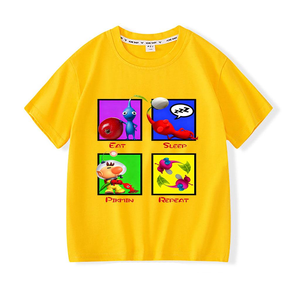 Game Pikmin Cartoon Children s T-Shirt 100% Cotton Funny Casual Kids Tops Graphic Printing Tees O-Neck Short Sleeve Summer Wear 160 жовтий
Game Pikmin Cartoon Children s T-Shirt 100% Cotton Funny Casual Kids Tops Graphic Printing Tees O-Neck Short Sleeve Summer Wear 160 жовтий