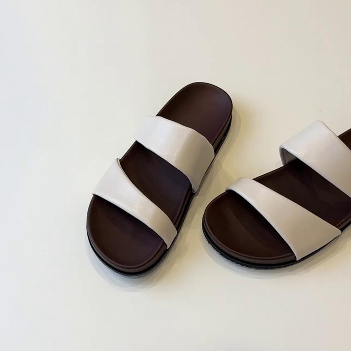 Sheepskin version~ Xia niche thick-soled one-word cool slippers women s outer wear cover toe casual beach flat-bottomed slippers 35
Sheepskin version~ Xia niche thick-soled one-word cool slippers women s outer wear cover toe casual beach flat-bottomed slippers 35