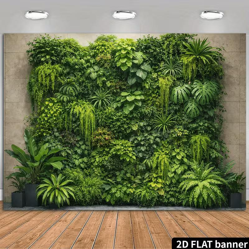 2D Vertical Garden Backdrop - Natural Greenery Wall Photography Background Banner for Studio Photoshoot 47.2x31.5inch/120*80cm
2D Vertical Garden Backdrop - Natural Greenery Wall Photography Background Banner for Studio Photoshoot 47.2x31.5inch/120*80cm