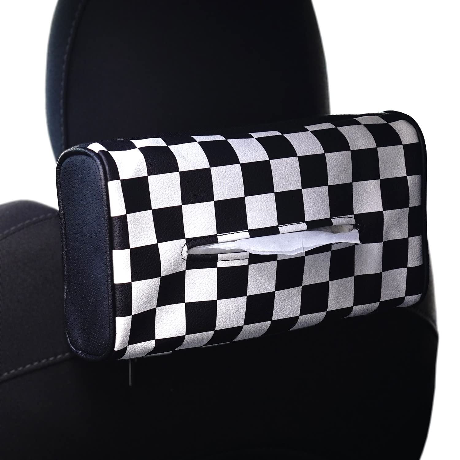 SKYBELL Чехол для салфеток, Автомобильный, Mini Cooper, Совместимый с BMW Mini, Аксессуары, Подголовник, Подвесной, Кожаный, Удобные товары (Чекер) regular
SKYBELL Чехол для салфеток, Автомобильный, Mini Cooper, Совместимый с BMW Mini, Аксессуары, Подголовник, Подвесной, Кожаный, Удобные товары (Чекер) regular