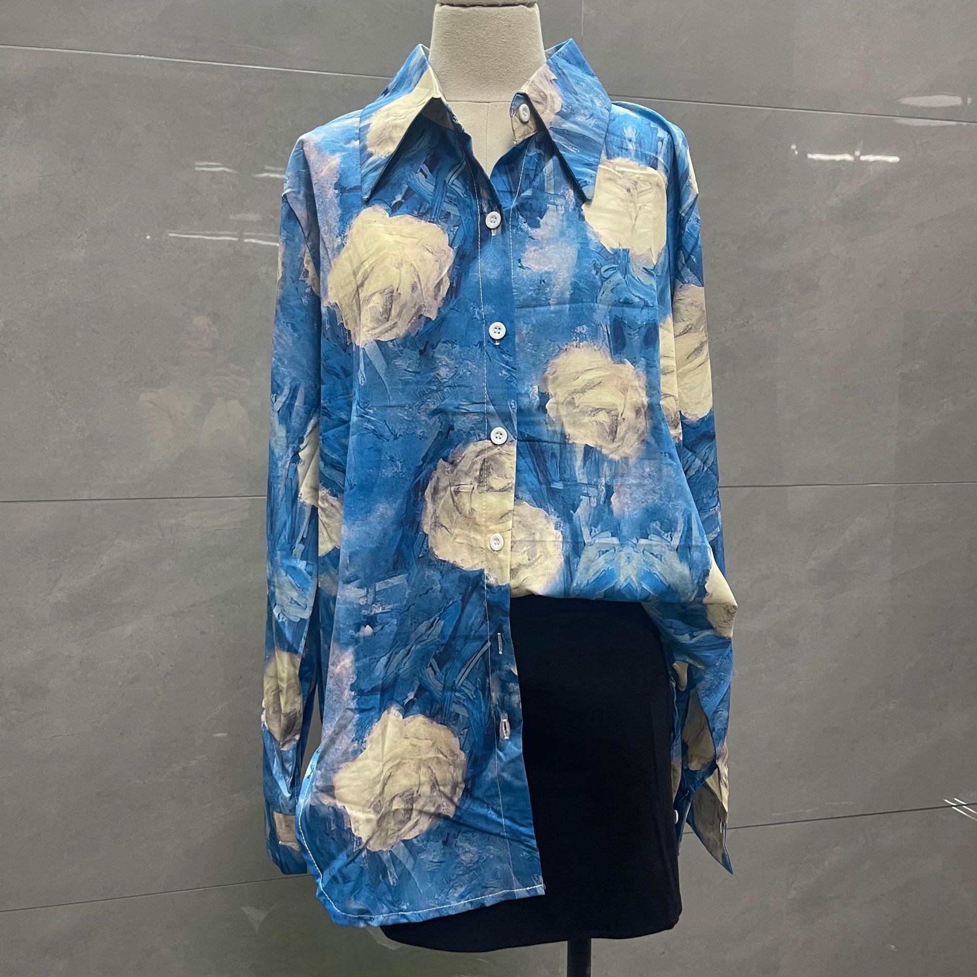 Изысканная зеленая шифоновая блузка с цветочным принтом - стиль французского чаепития для весны и осени S (around 95 pounds)
Изысканная зеленая шифоновая блузка с цветочным принтом - стиль французского чаепития для весны и осени S (around 95 pounds)