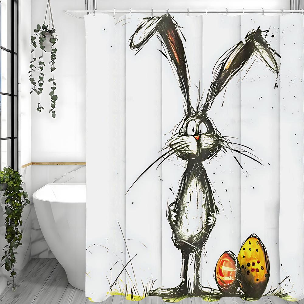Пасхальная шторка для душа Кролик Пасхальный Желтые Яйца Небрежный Рисунок Ручкой Весенний Праздник Кролик Декор для Ванной Полиэстер Шторка для Душа 90*180cm
Пасхальная шторка для душа Кролик Пасхальный Желтые Яйца Небрежный Рисунок Ручкой Весенний Праздник Кролик Декор для Ванной Полиэстер Шторка для Душа 90*180cm