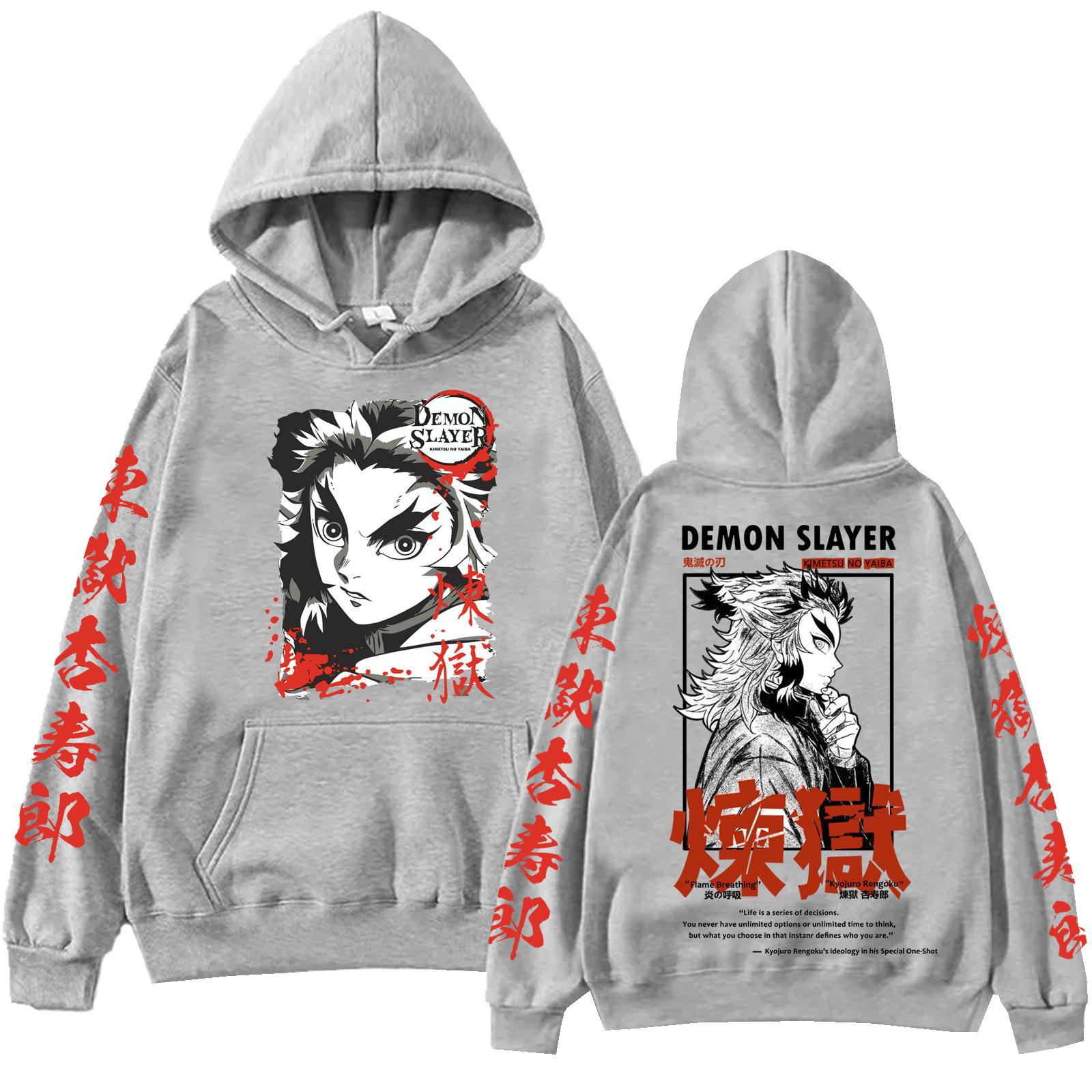Anime Demon Slayer Kyojuro Rengoku Hoodie Harajuku Pullover Tops Man Woman Sweatshirt Fans Gift 3XL
Anime Demon Slayer Kyojuro Rengoku Hoodie Harajuku Pullover Tops Man Woman Sweatshirt Fans Gift 3XL