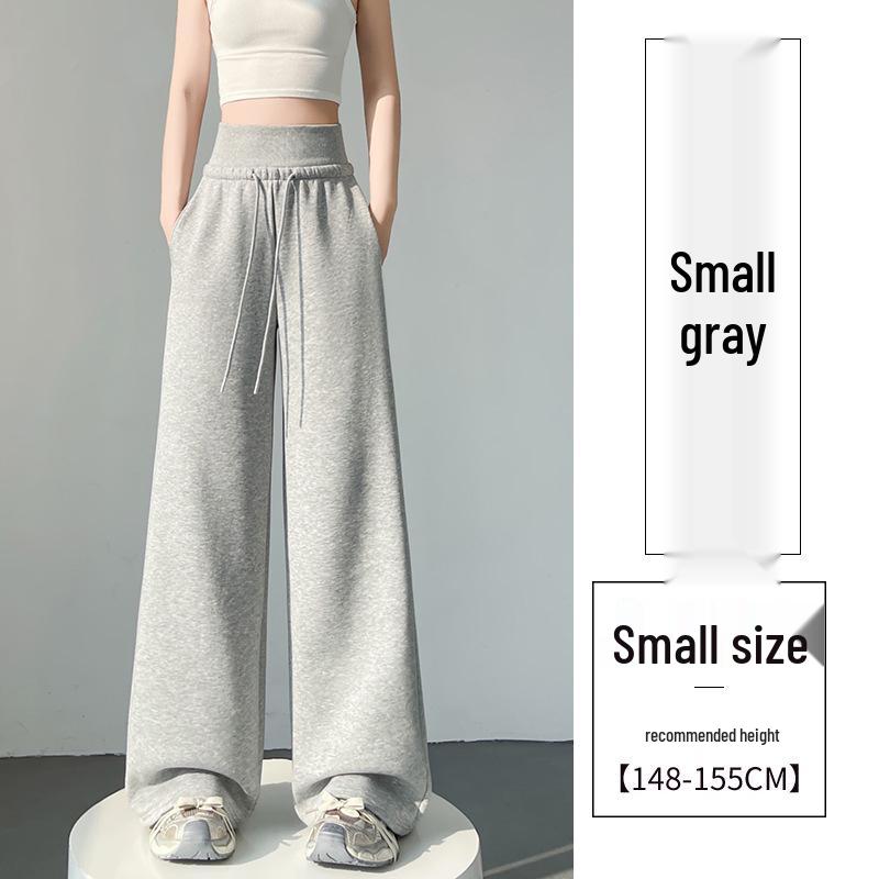 Женские серые широкие спортивные штаны в американском стиле: Весенняя коллекция 2025 года, Свободные повседневные прямые брюки с высокой посадкой, Длина в пол. S
Женские серые широкие спортивные штаны в американском стиле: Весенняя коллекция 2025 года, Свободные повседневные прямые брюки с высокой посадкой, Длина в пол. S
